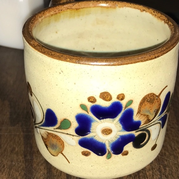 TONALA 4 Pottery Hand Made Mugs Related Style Vintage 2 Redware 1… - Picture 16 of 16